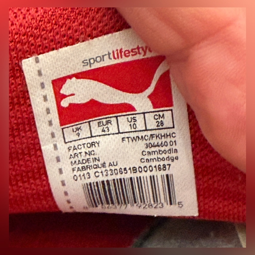 Puma x Ferrari Racing Drift Cat 4 SF Driving Racing Shoes - 10 - Picture 12 of 13